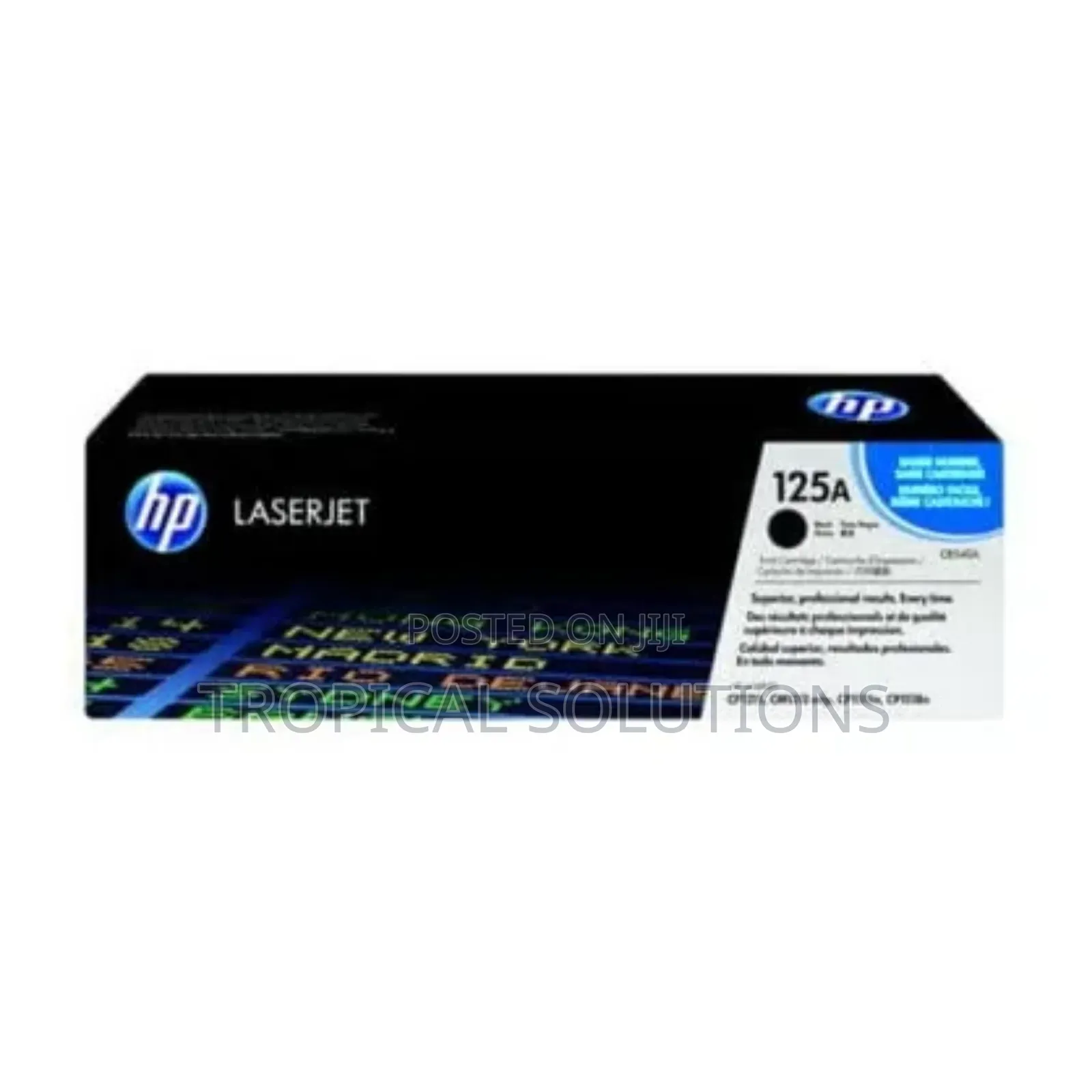 Hp 125a Black Toner Original Laserjet Toner Cartridge