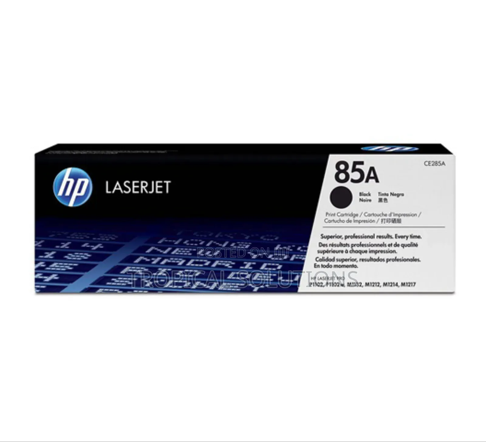 Hp 85a Black Original Laserjet Toner Cartridge
