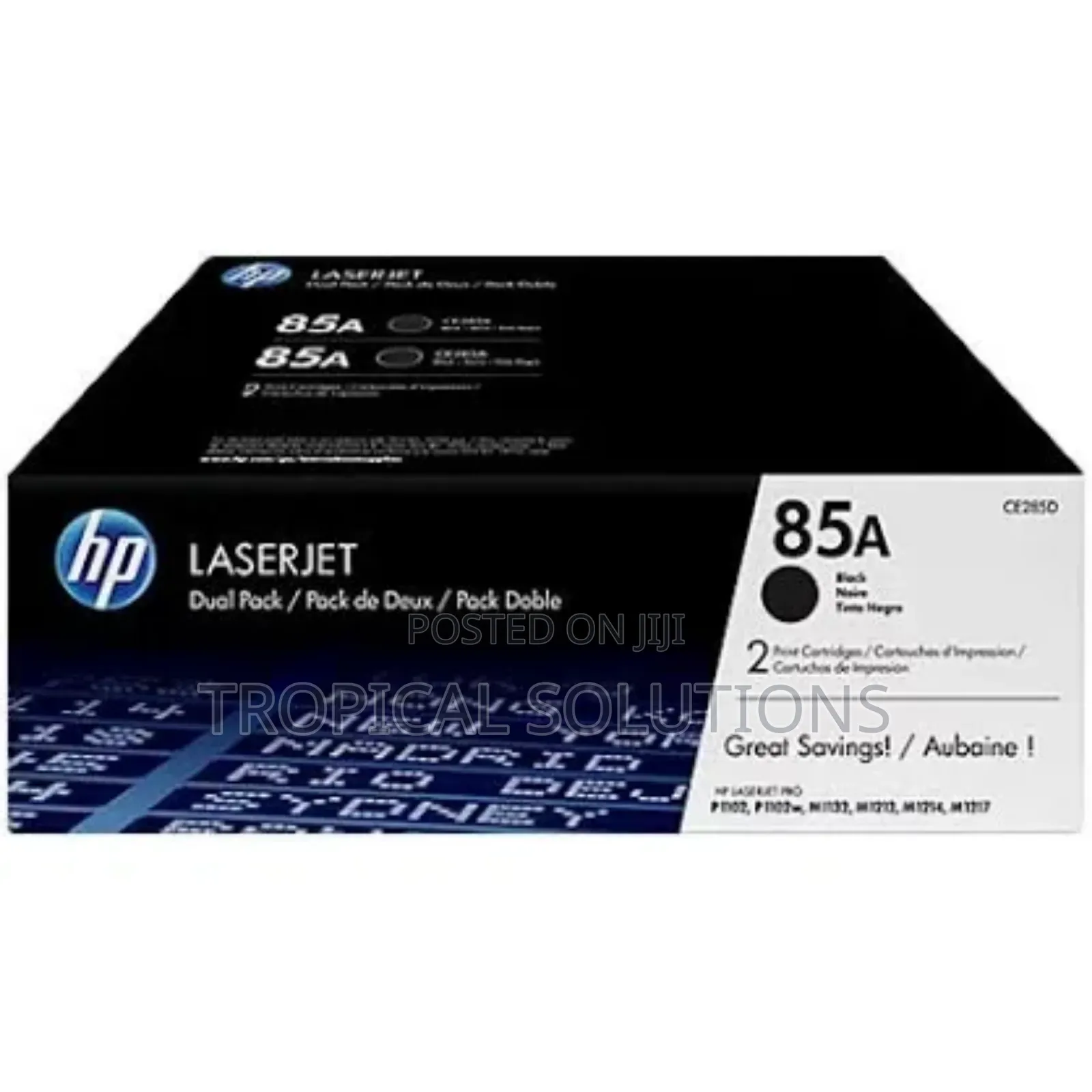 Hp 85a Black Original Laserjet Toner Cartridge