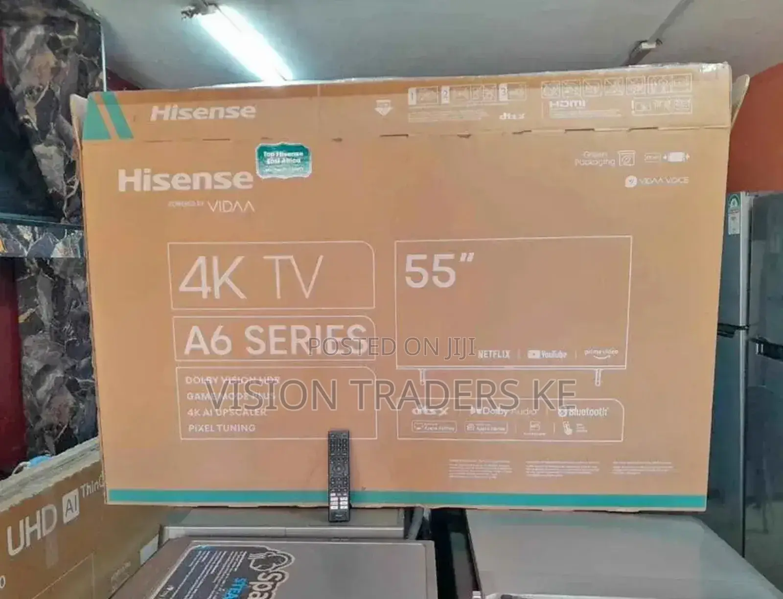 Hisense 55inches Frameless Smart Tv