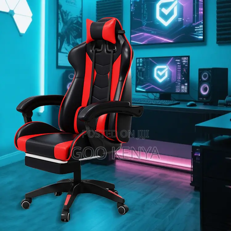 Home/Office Chair; High-Back Adjustable Gaming Chair With Back Support