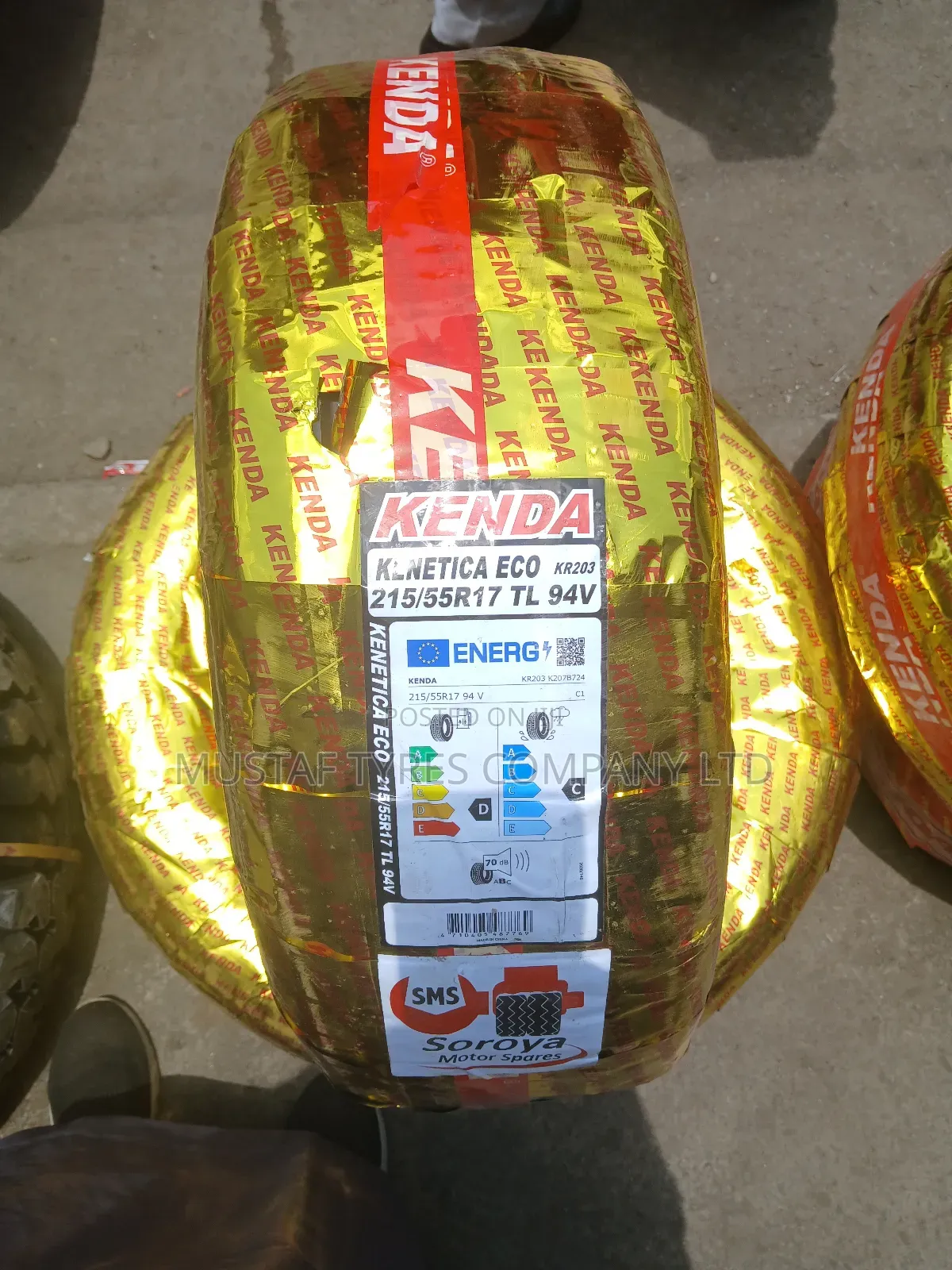 Kenda Tyre 215/55r17