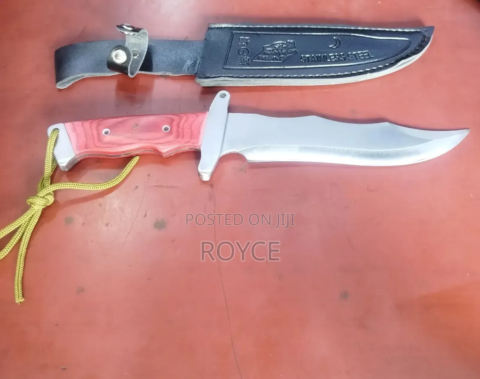 Tactical Knife With Carry Case