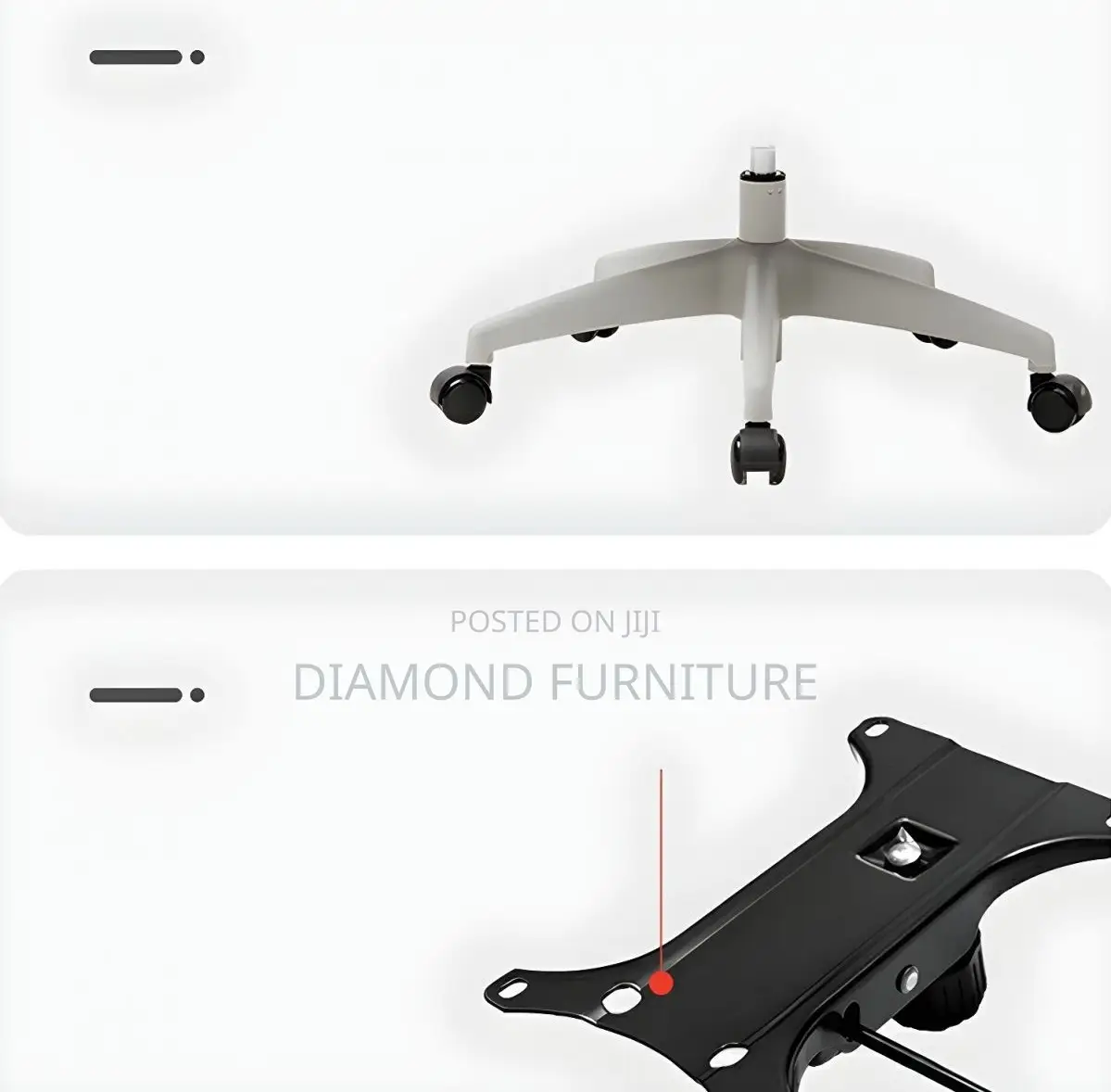 Office Furniture; Mid-Back Ergonomic Office Chair for Comfort