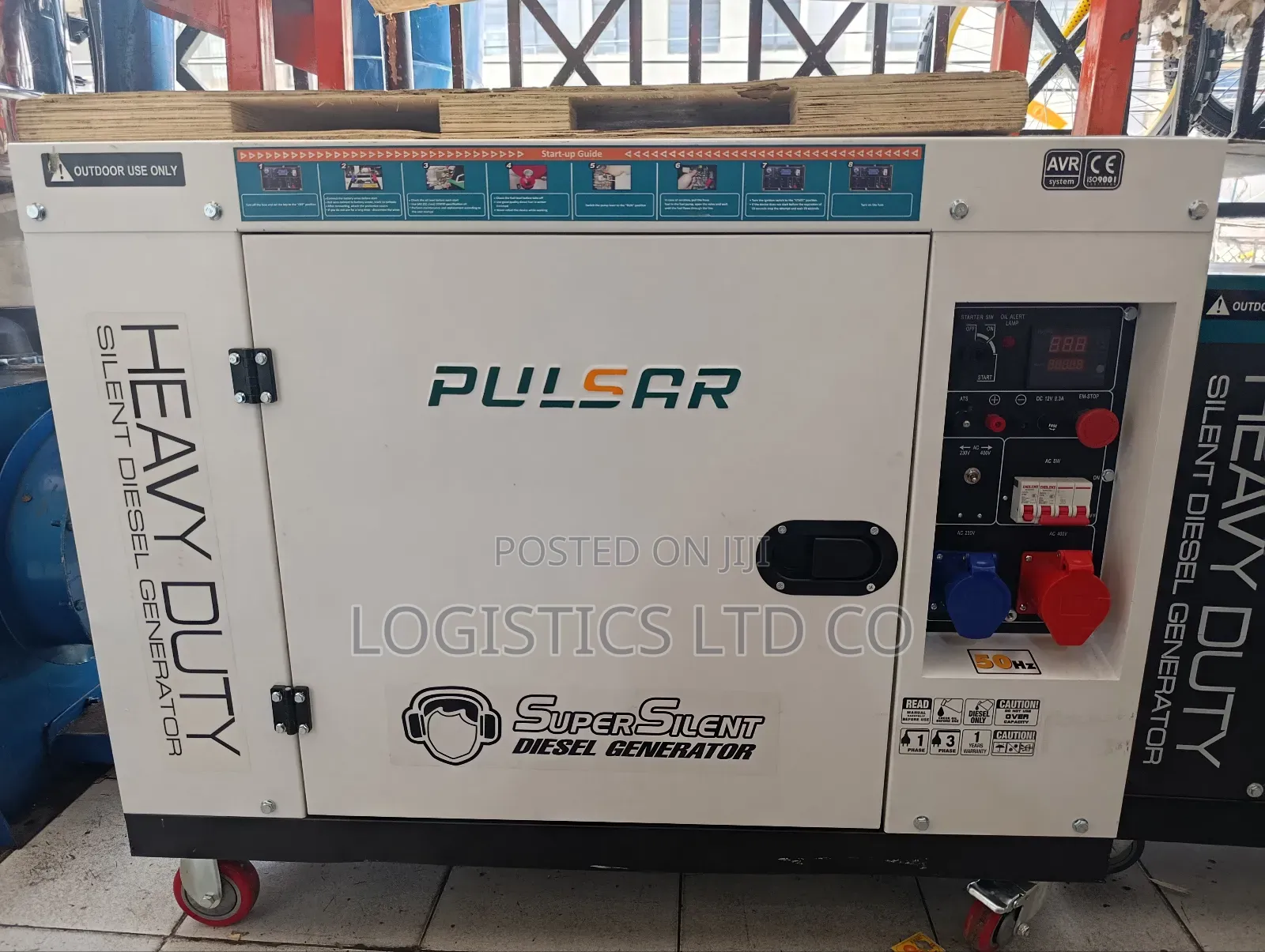 Pulsar Automatic Silent Diesel Generator 20kva 3 Phase