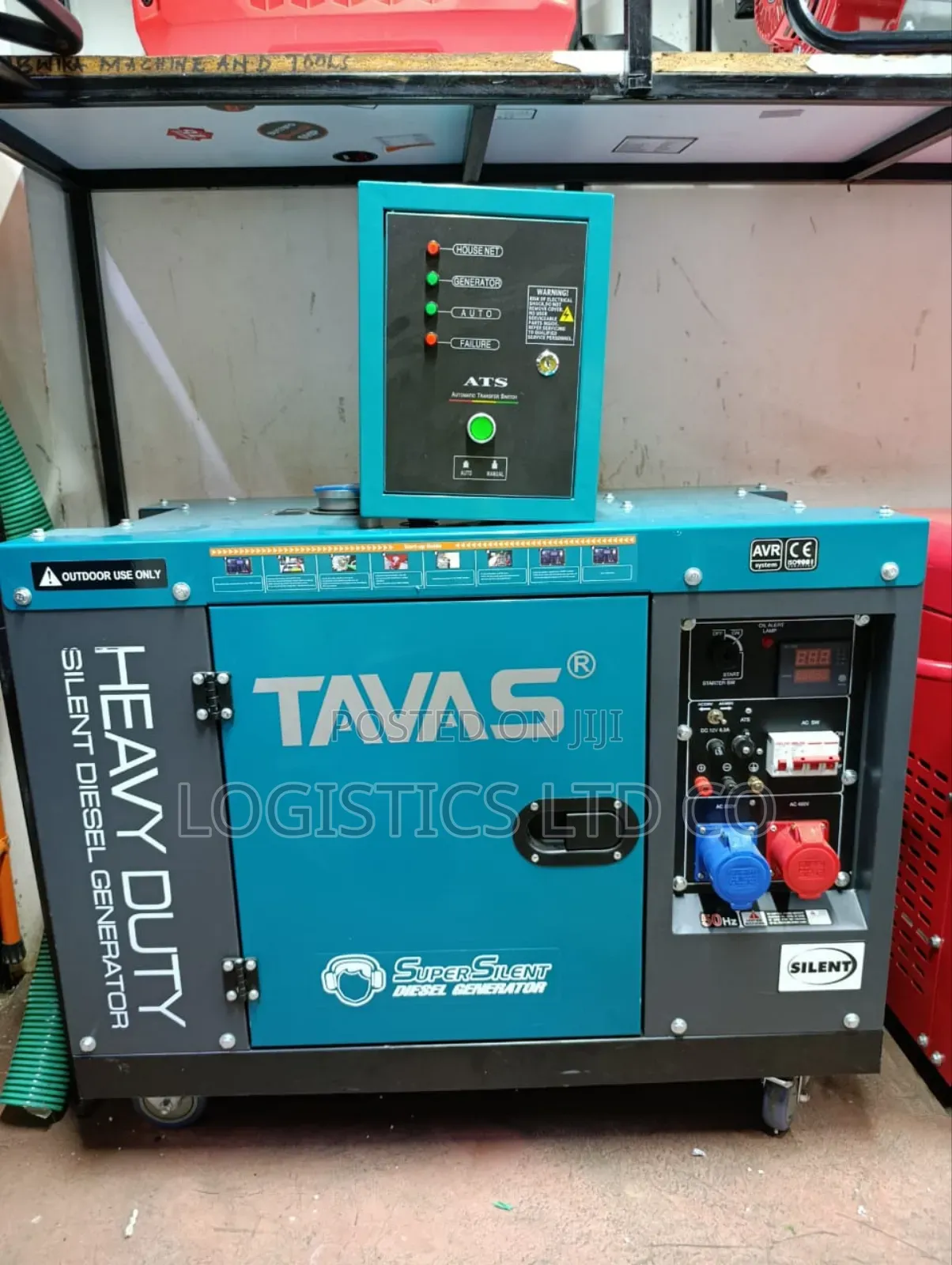 Diesel Super Silent Generator 15kva/15000w Three Phase Tavas