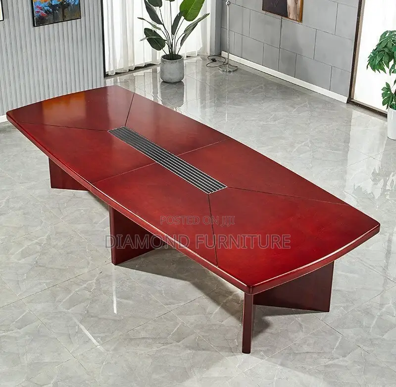 Office Furniture;Spacious 10-Seater Boardroom Table for Modern Offices