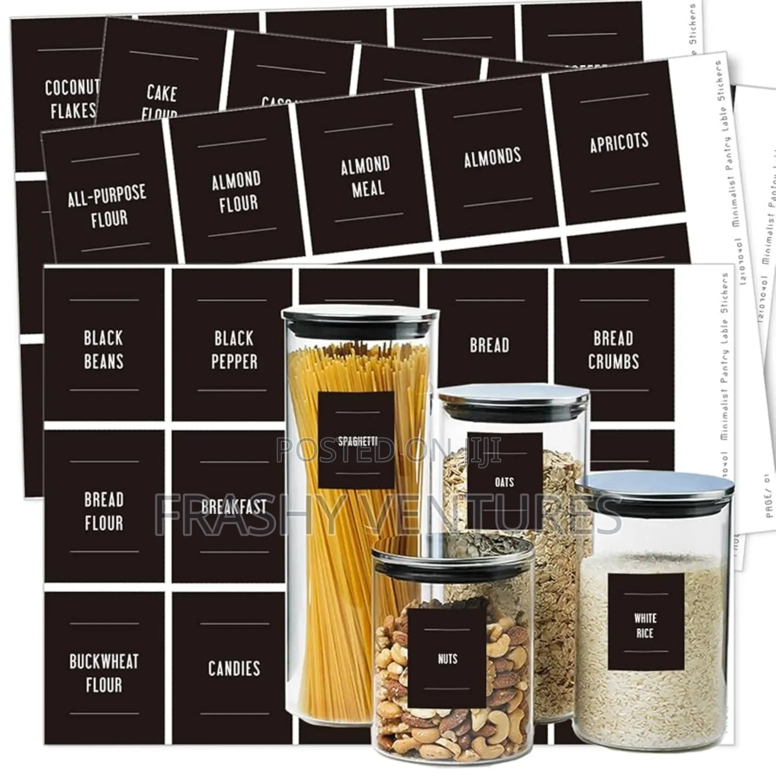 Pantry Sticker Labels