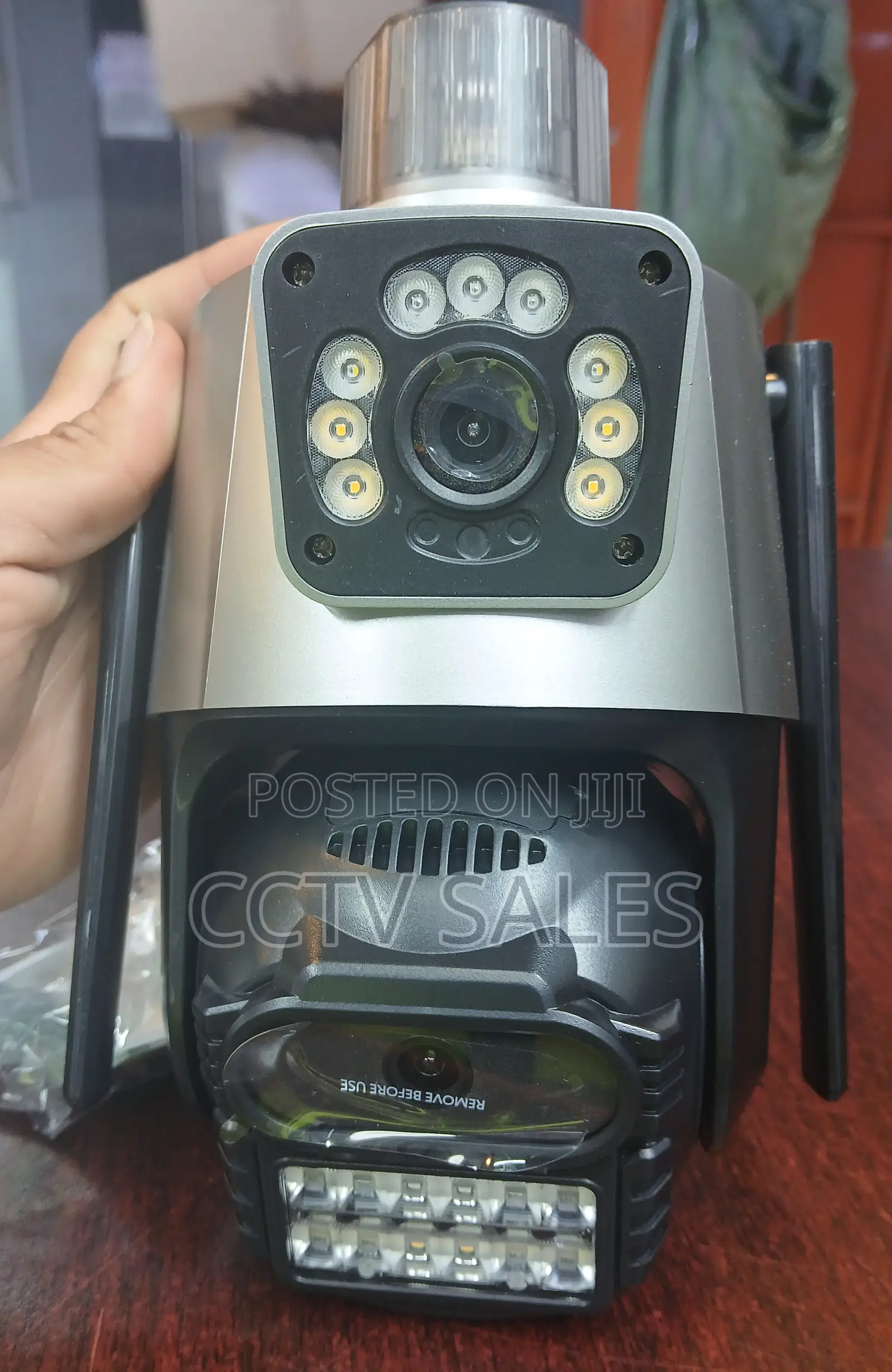 Clear Night Vision Xmd403 Dual Lens 3mp Icsee Wi-Fi Network Camera