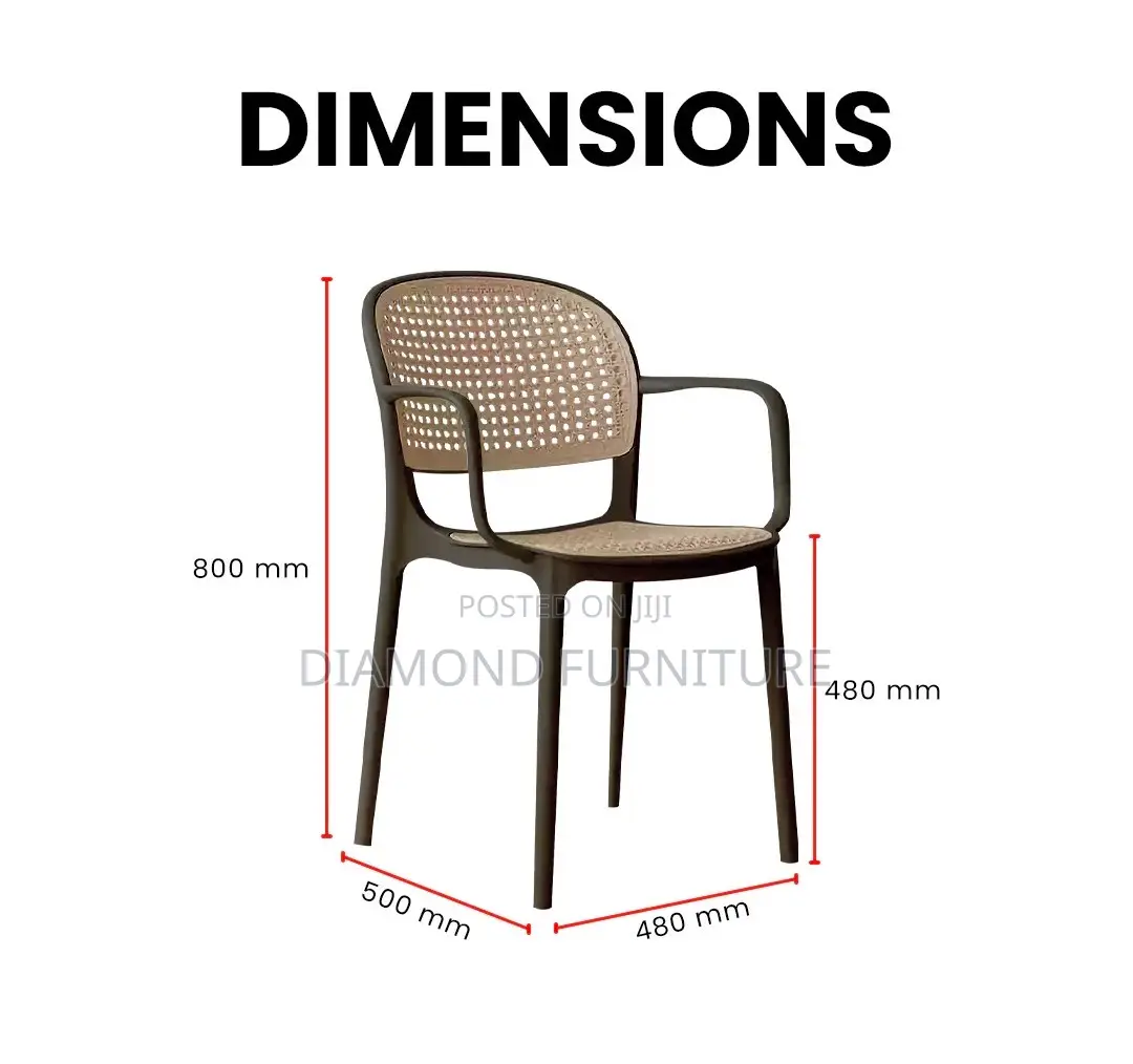 Home Furniture; Modern {Rattan Plastic Chair} for Indoor Outdoor Use