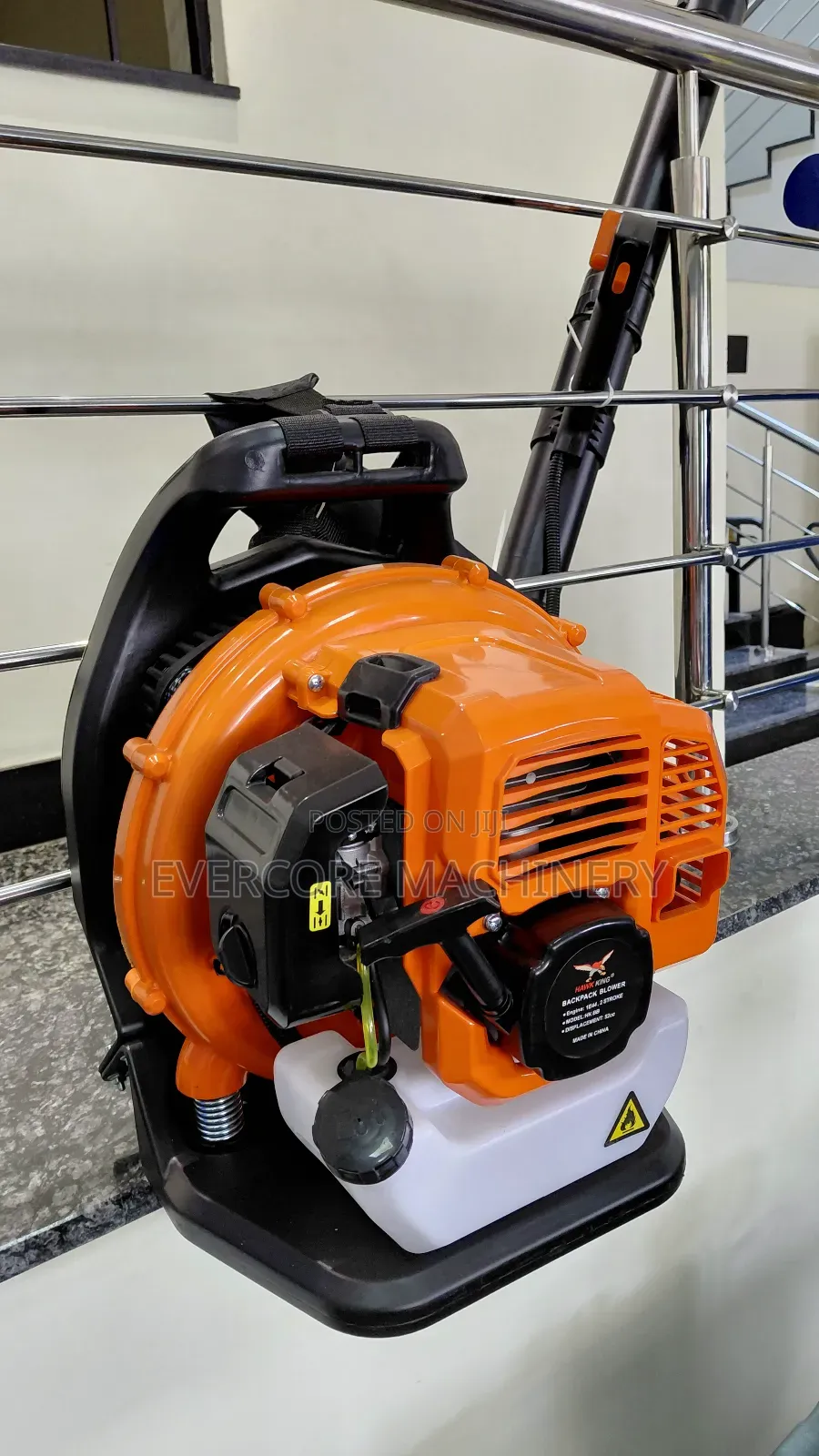 Heavy Duty Gasoline Lawn Blower Machine 2 Stroke Backpack.