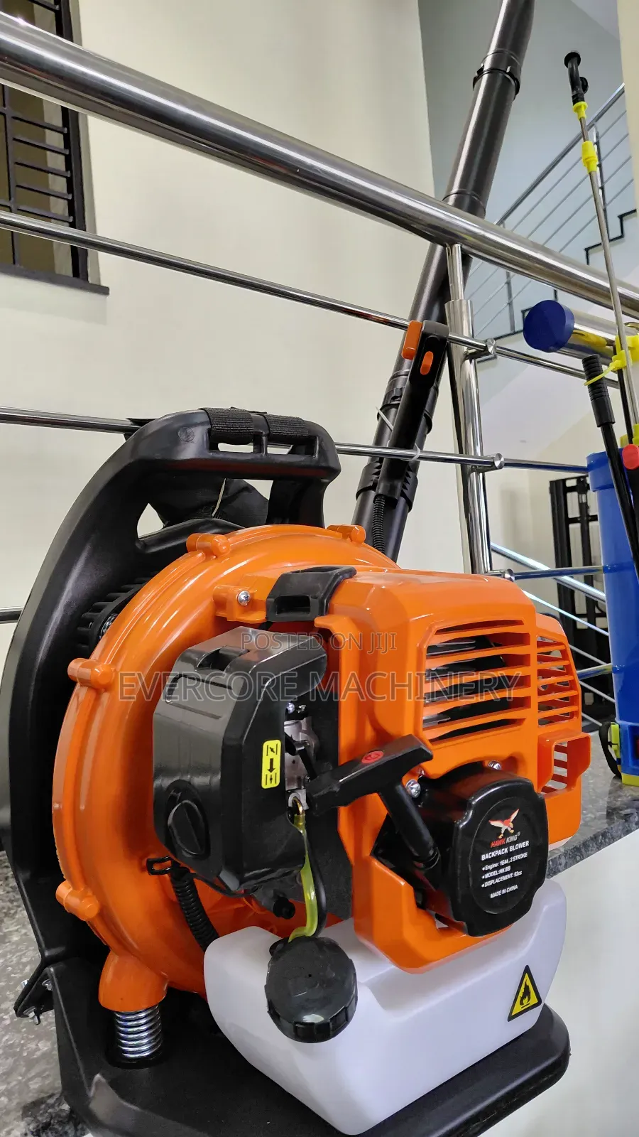 Heavy Duty Gasoline Lawn Blower Machine 2 Stroke Backpack.