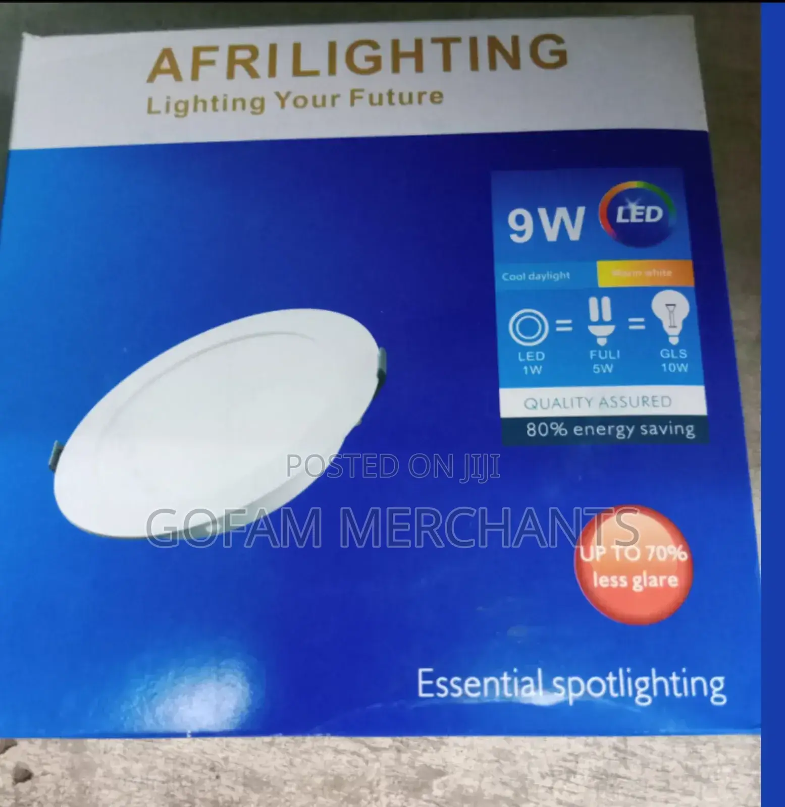 Gypsum Ceiling Lights Led Panel 9 Watts