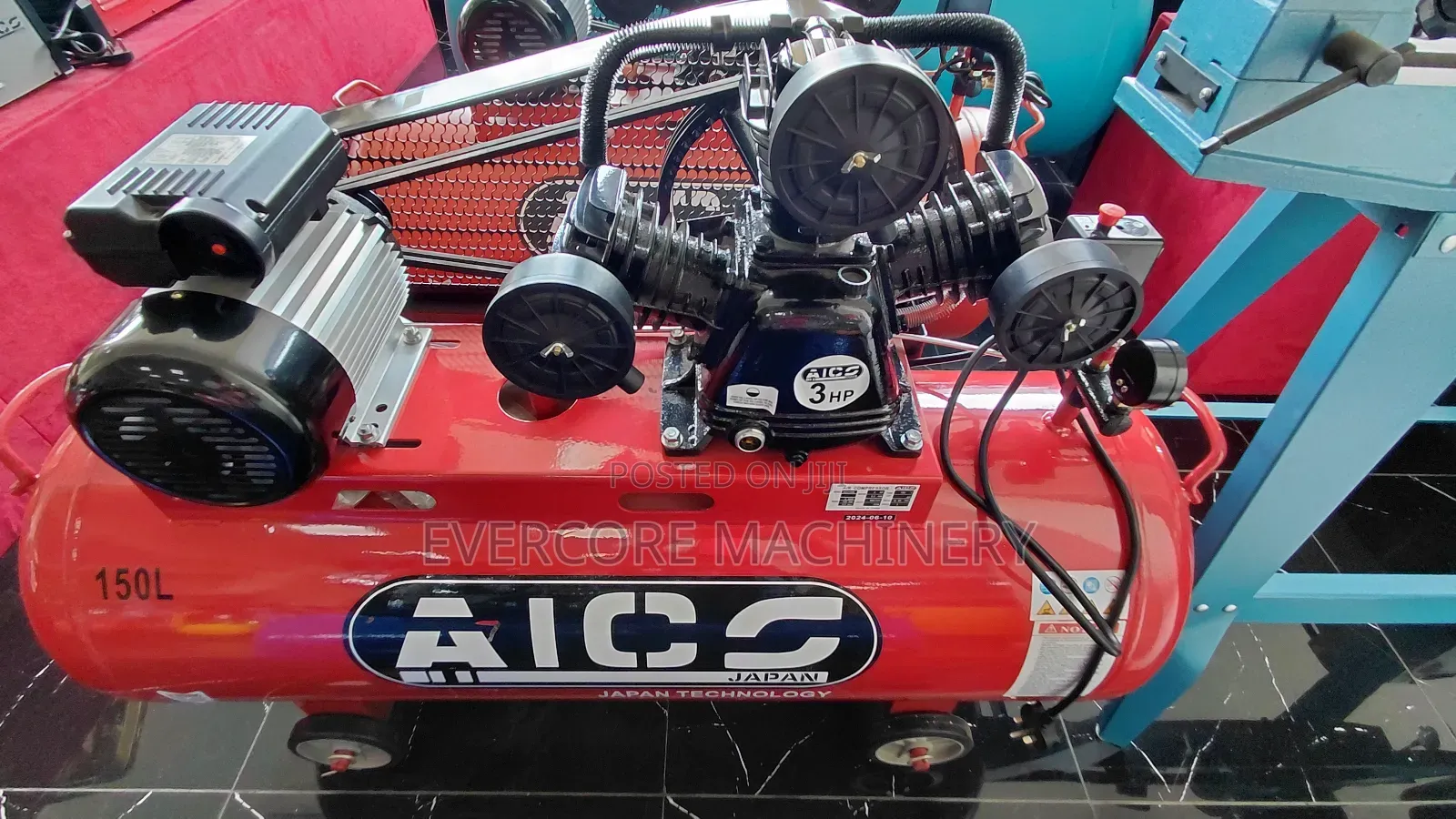 Aico Japan 150l Electric Air Compressor Machine Single Phase