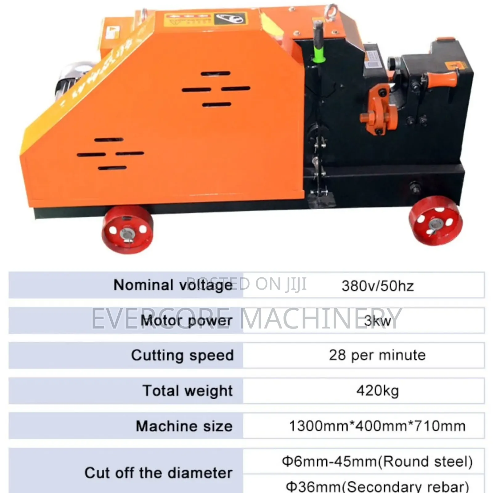 Heavy Duty Electric Bar Cutter Machine