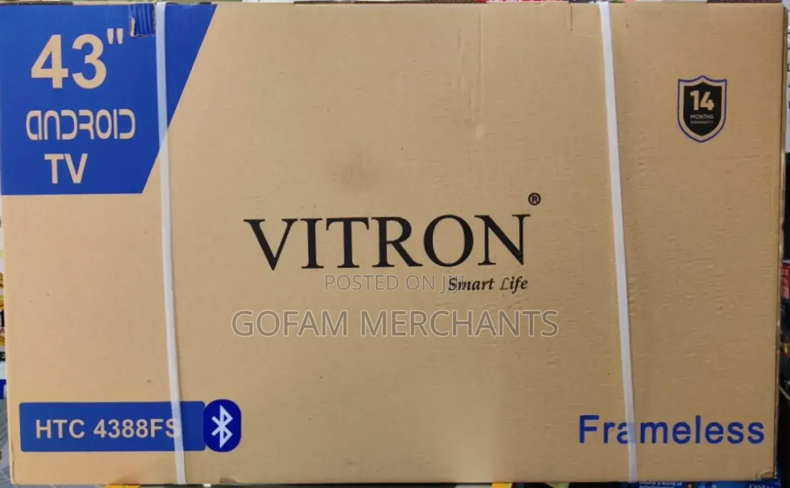 43" Vitron Smart Tv