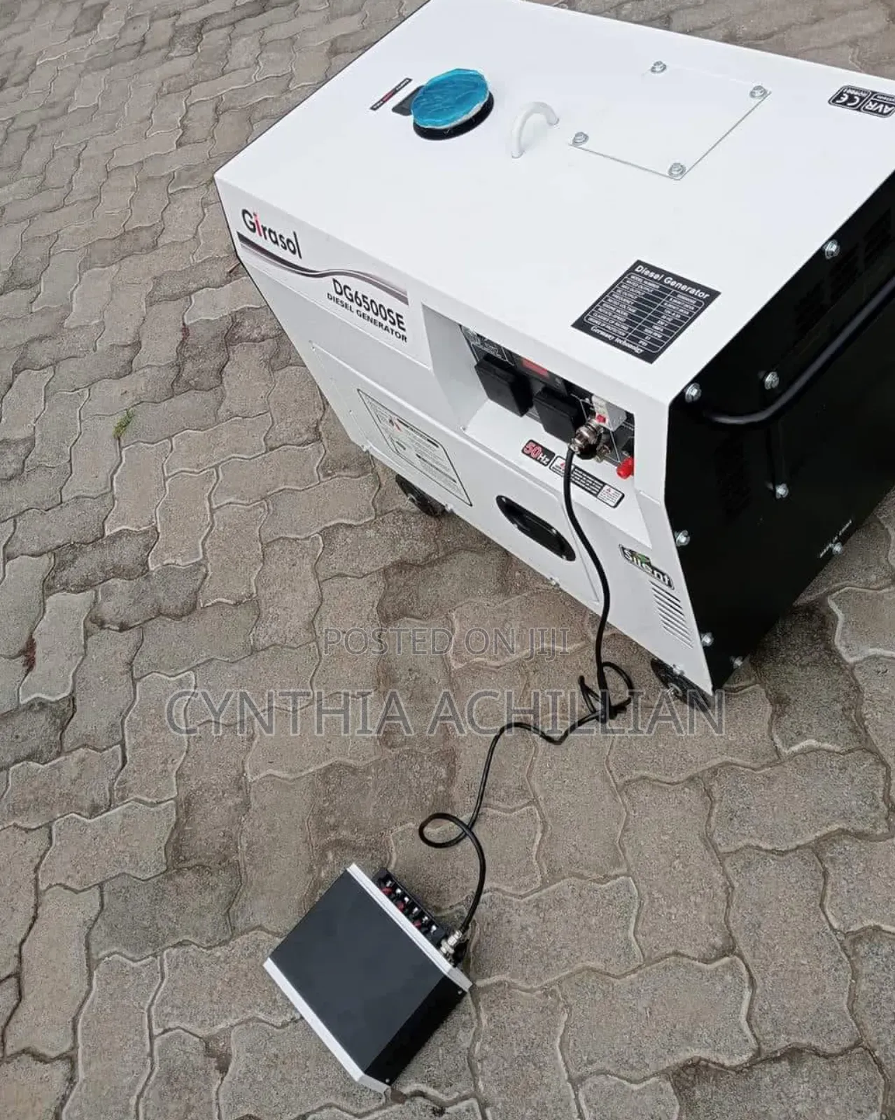 Diesel Powered Silent Generator Girasol Brand 6.5ka