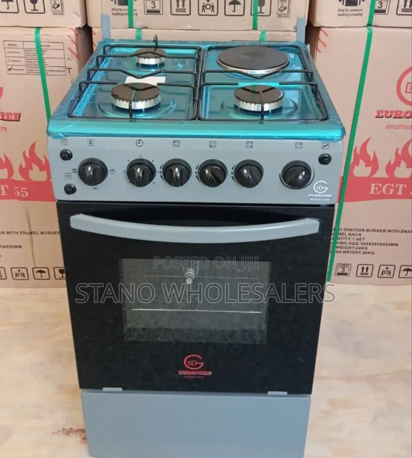 Eurochef Free Standing Cooker 3+1