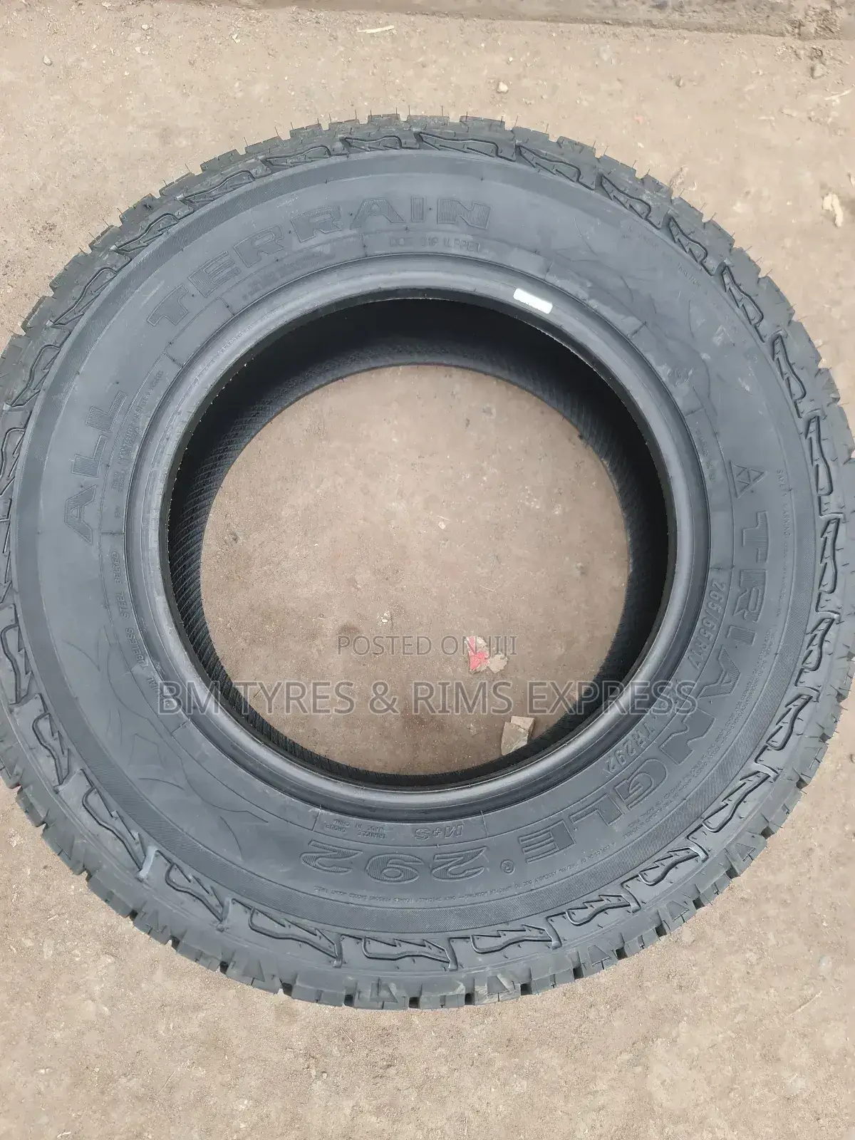 265 /65 R17 Triangle Tyres (All Terrrain)