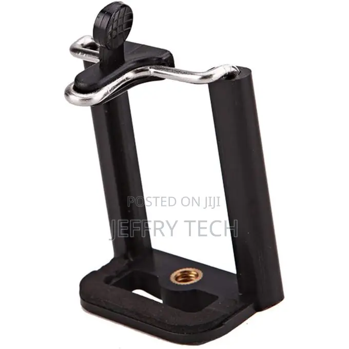 Adjustable Clip Tripod Mount Head for iPhone 12 Mini 11 Pro Max Xs Xr