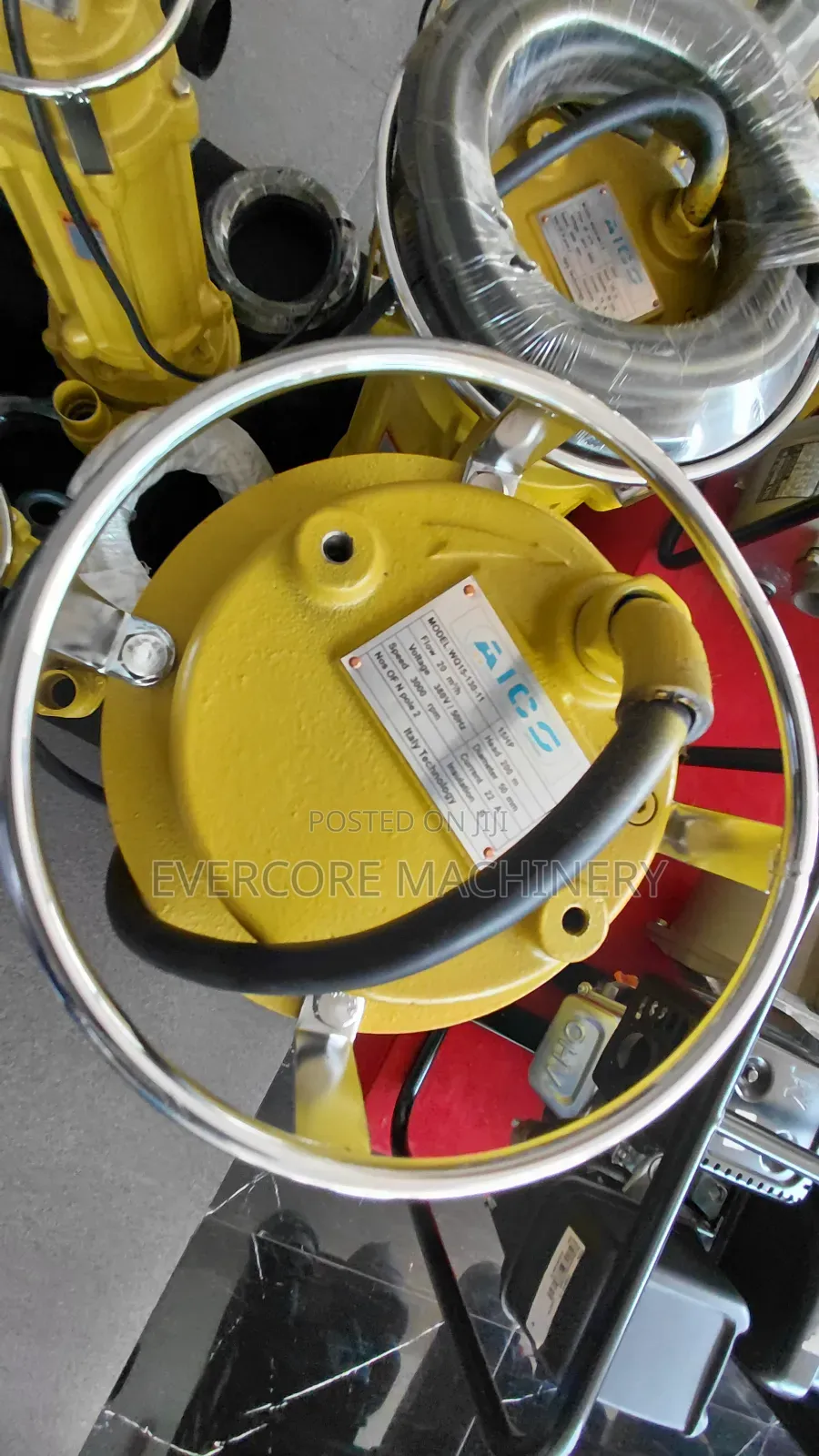 Wqd10-60-4kw Aico Japan Sewage Submersible Pump 5.5hp 80 Metres 3 Phas