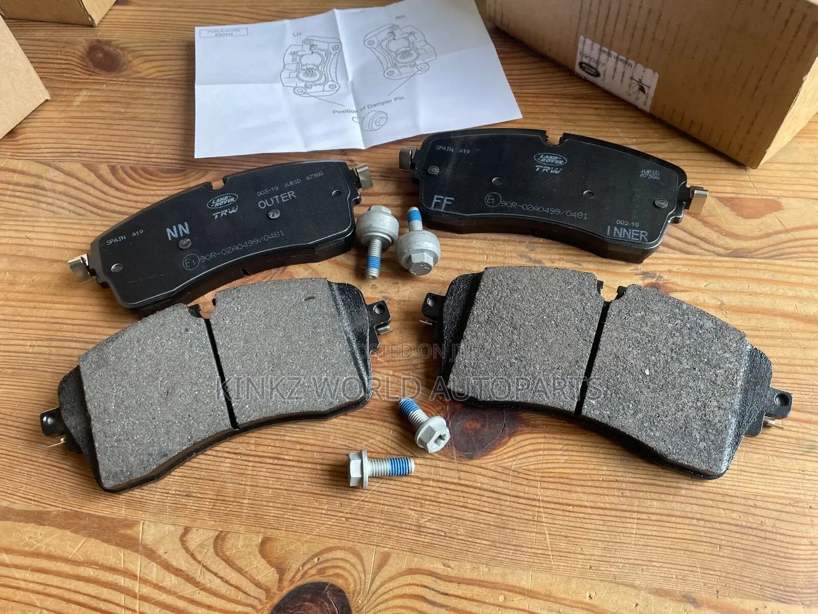 Range Rover, Sport Discovery Front Brake Pads Lr134644