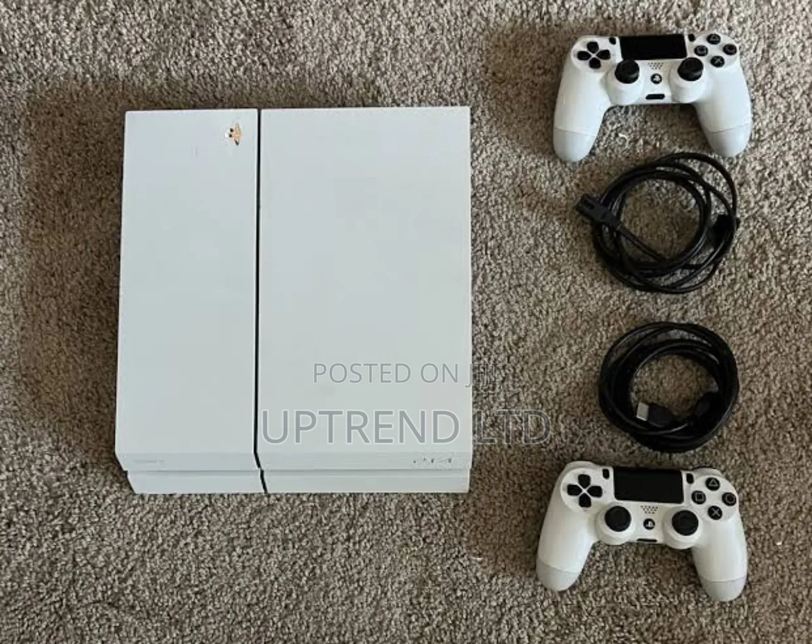 Sony / White Playstation 4 Slim Standard Two Controllers