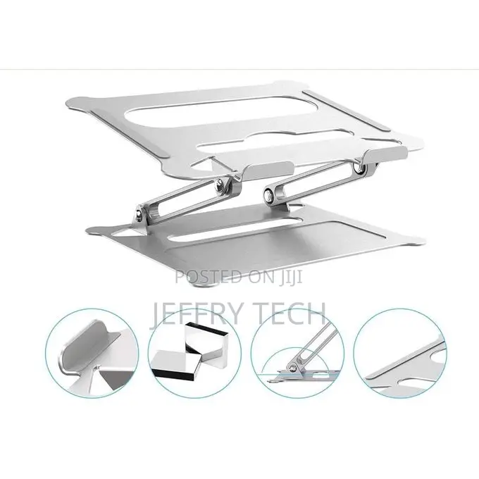 Aluminium Laptop Stand for Laptops Lift for Desk Metal Holder Com