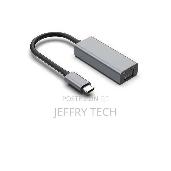 Usb Type C to Gigabit Rj45 Lan Ethernet Network Adapter Upto 1000mbps