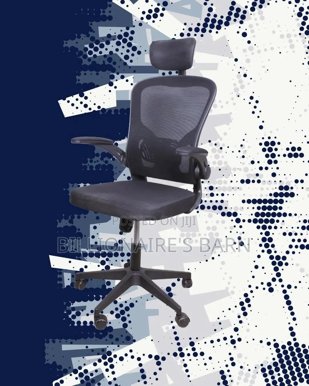 Supportive Grey Ergonomic Office Chair — Boosts Posture Focus