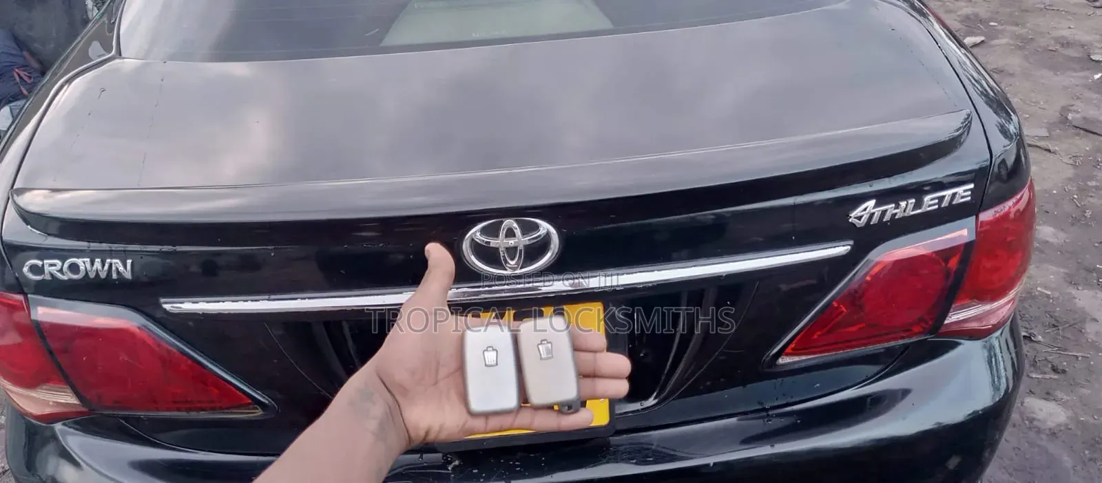 Toyota Crown All Keys Lost Programming