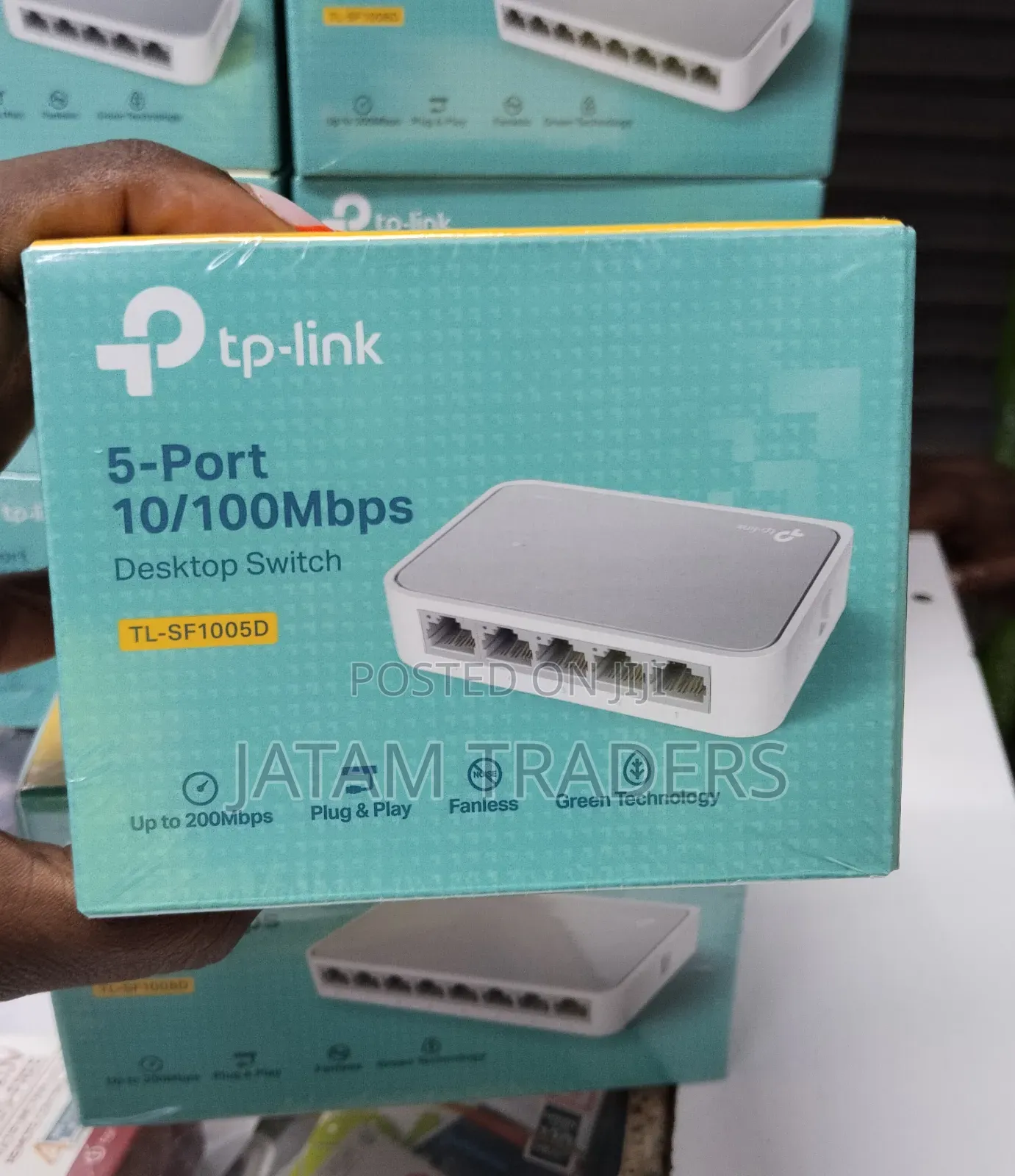 5 Ports Tp Link Network Switch 100mbps