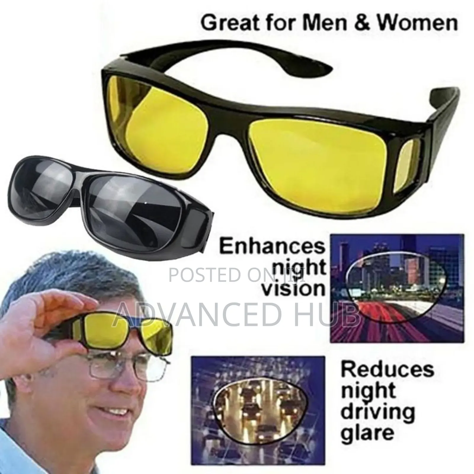 Hd Vision Driving Glasses