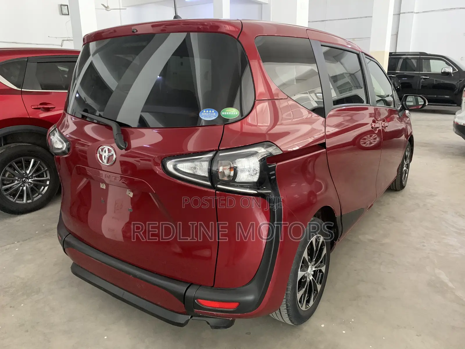 Toyota Sienta 1.5 FWD (6-seater) 2018 Maroon