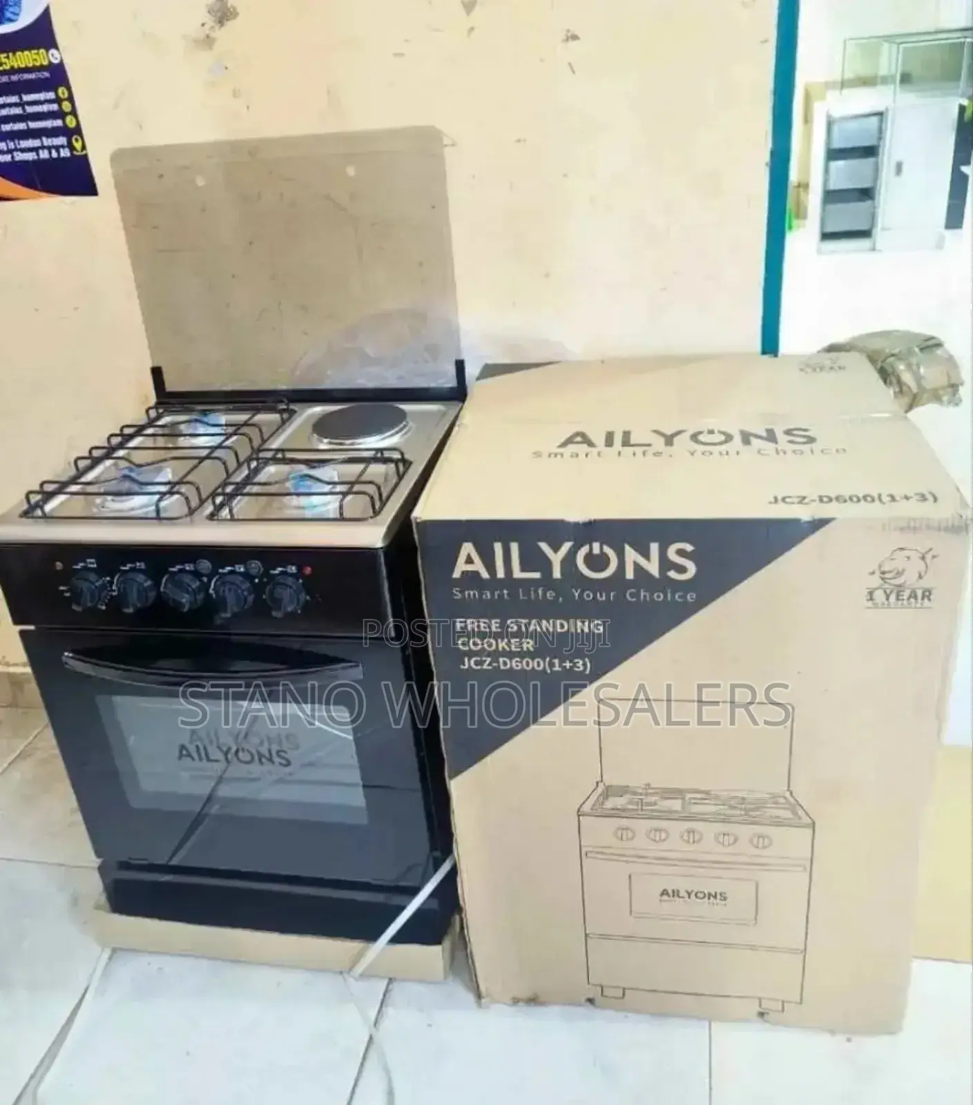 60 by 60 Standing Cooker Ailoyns