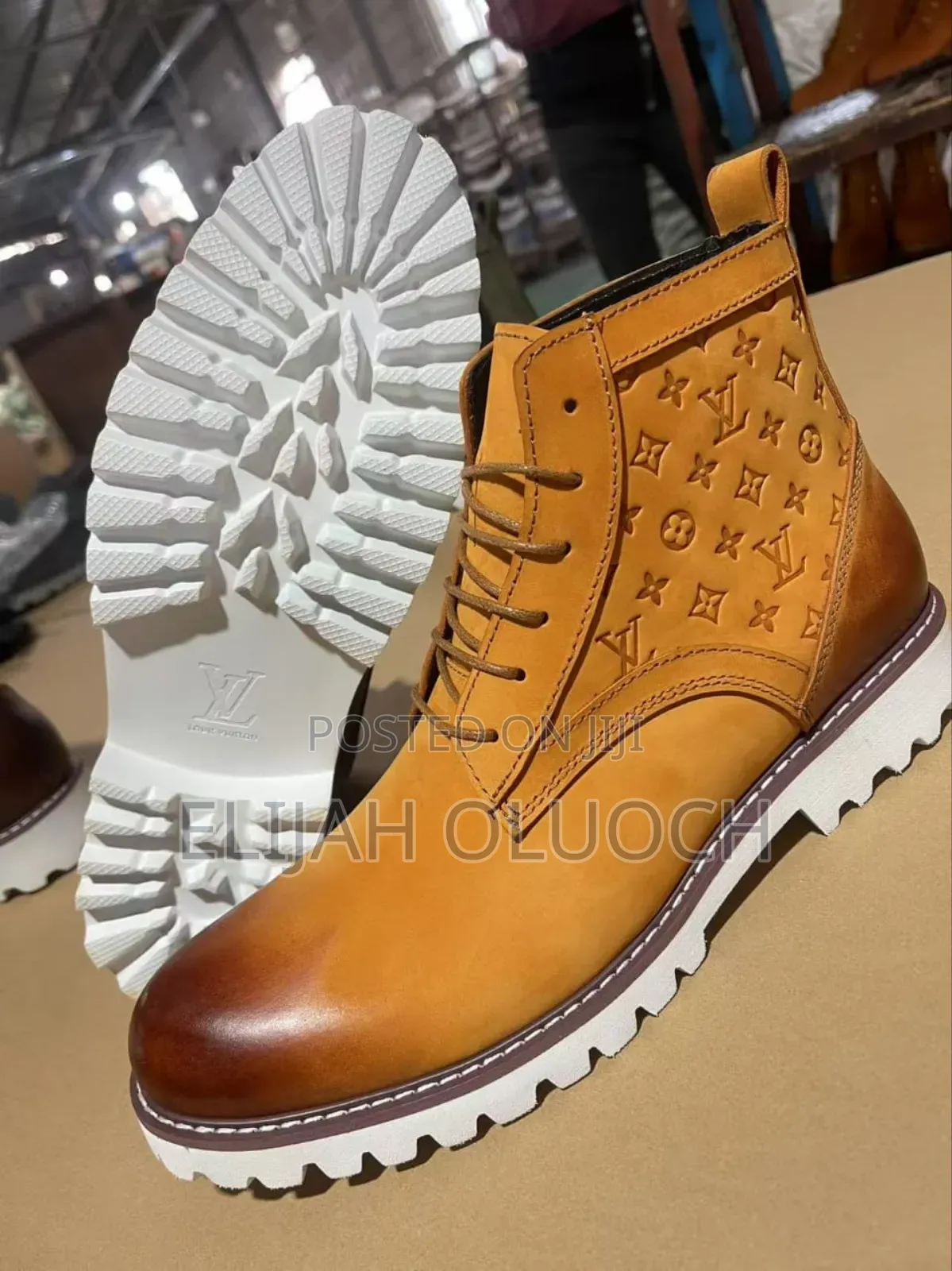 Louis Vuitton Official Leather Boots