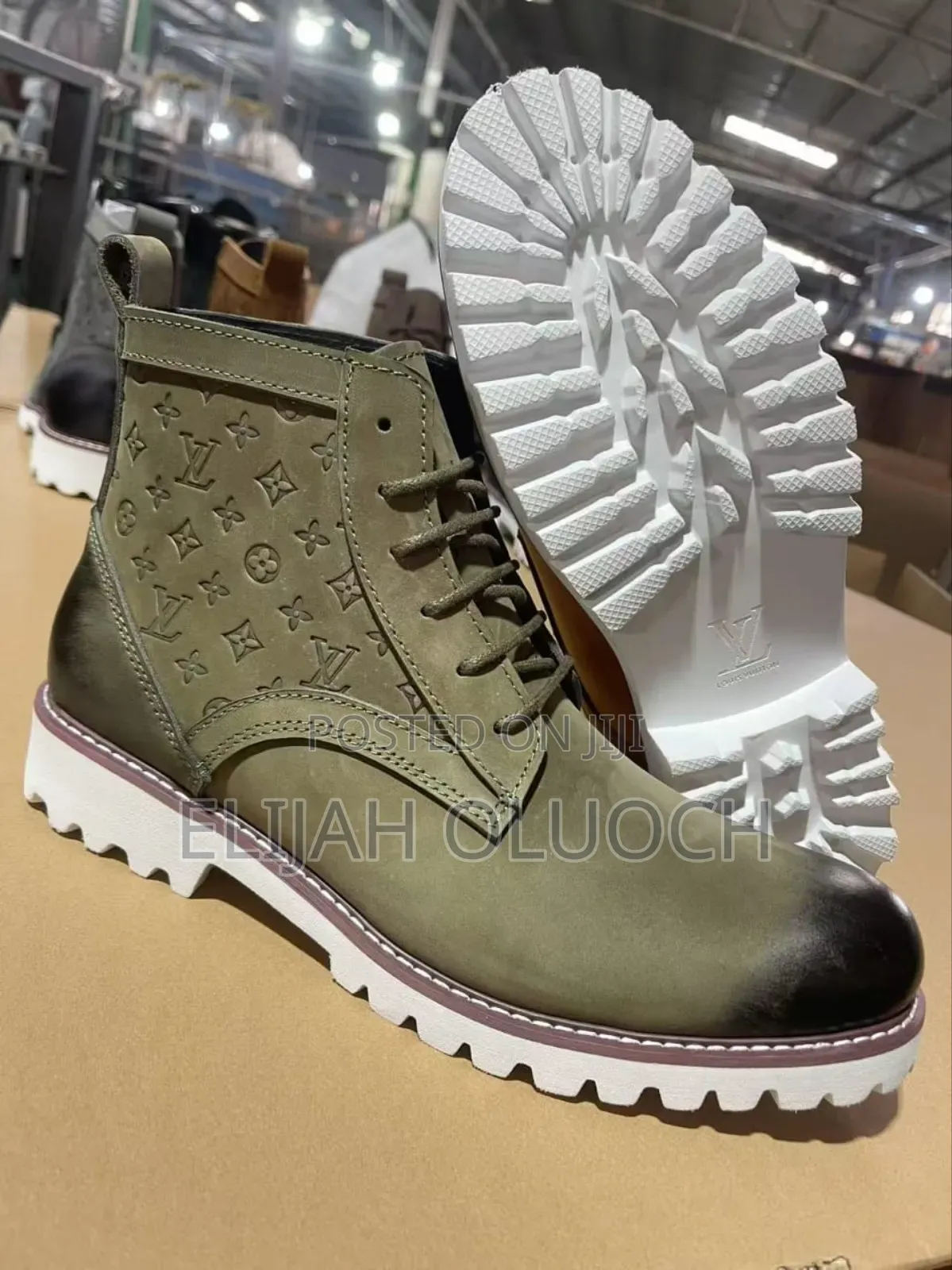 Louis Vuitton Official Leather Boots