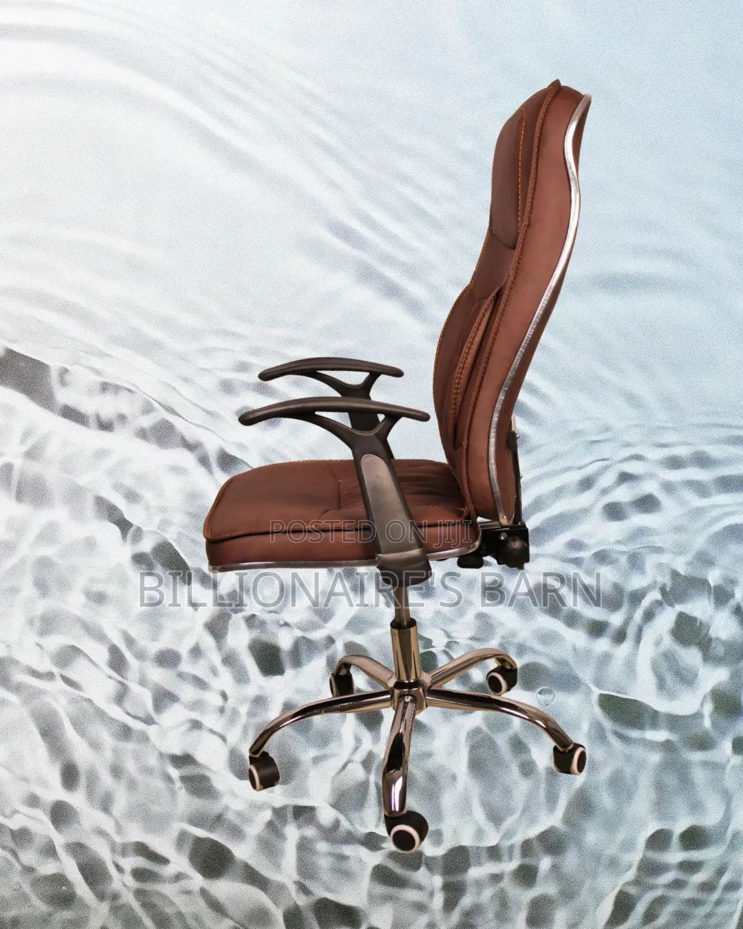 Pro-Grade Ergonomic Executive Leather Chair | Adjustable Height