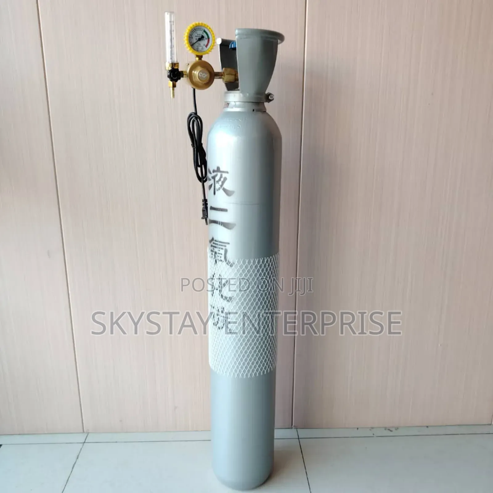 Argon/Mig/Co2 14l Gas Cylinder+Regulator+2m Pipe