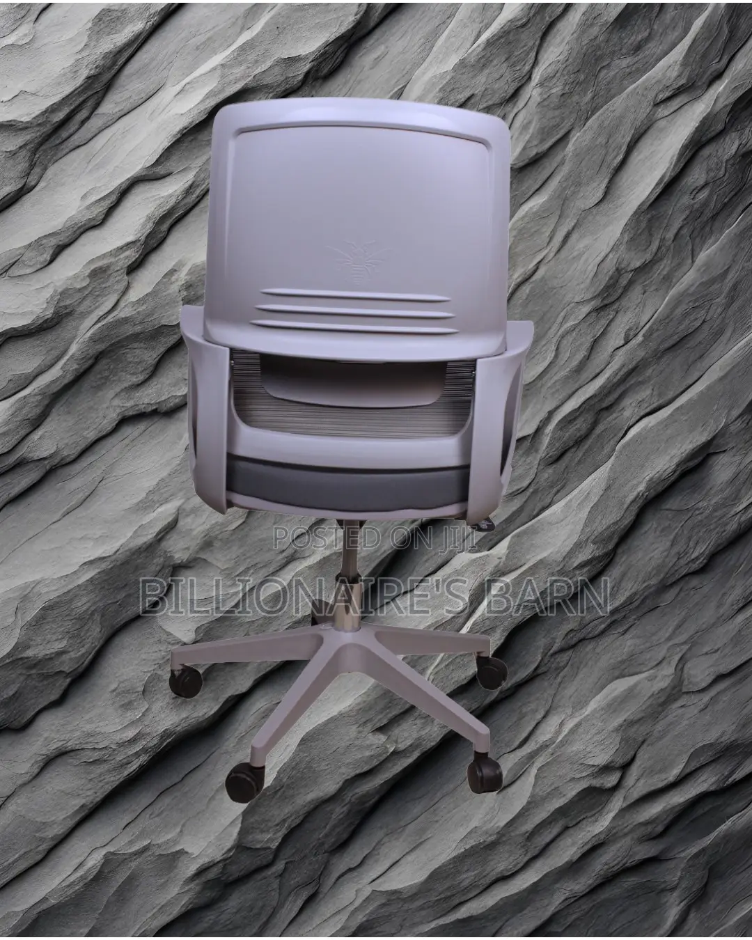 Grey Ergonomic Mesh Office Chair (Orthopedic) — Restocked!