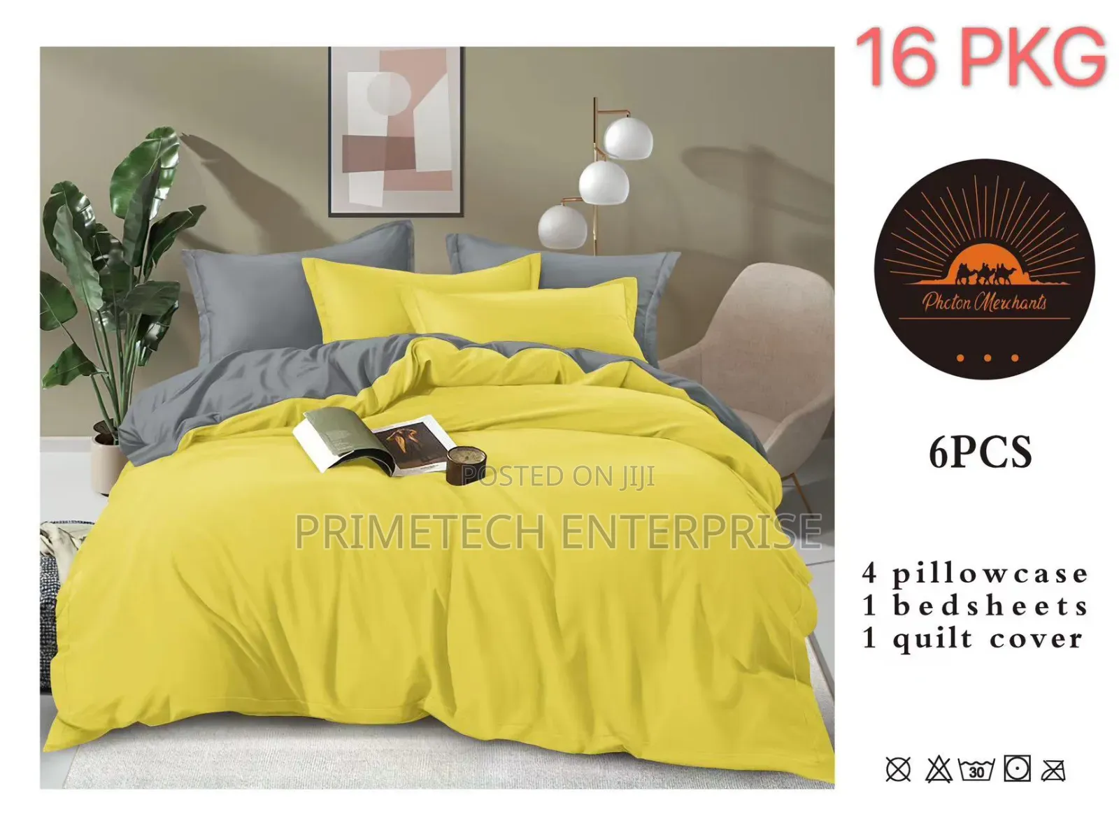 Colourful 2 Sided Duvet Covers 5 in 1