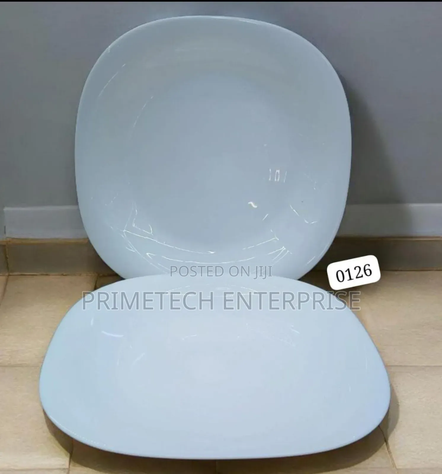 11 Inches 6pcs White Plates