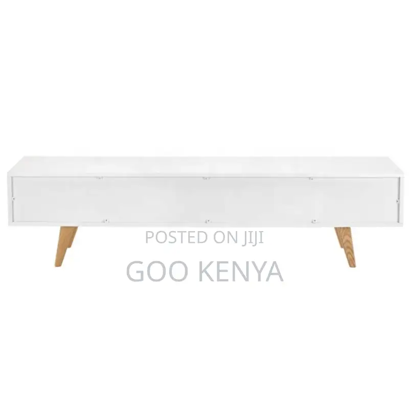 Home Tv Cabinet; Wooden Tv Sideboard With Storage Compartments