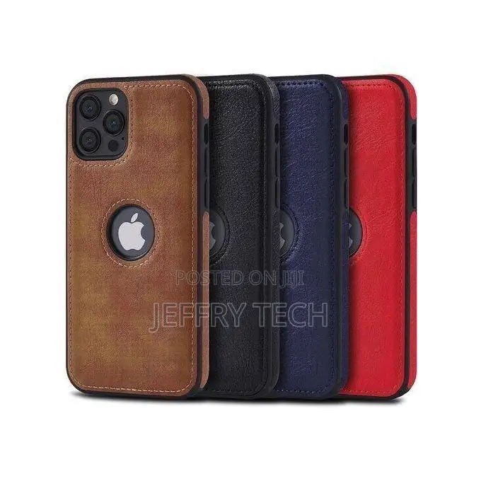 Muneer Luxury Leather Case Cover for iPhone 14 Pro Max (Back Cover)