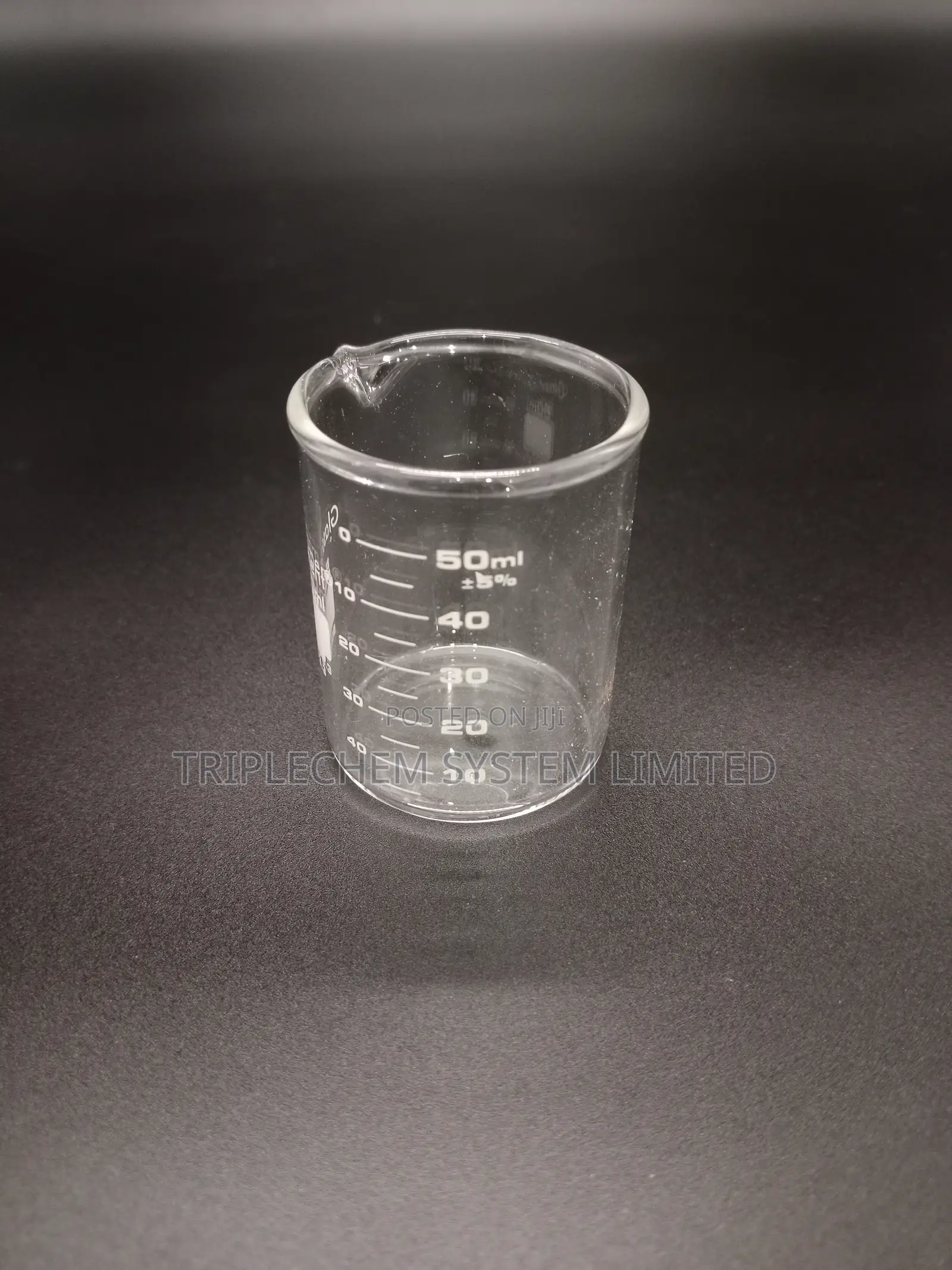 50 Ml Glass Beaker Borosilicate 3.3
