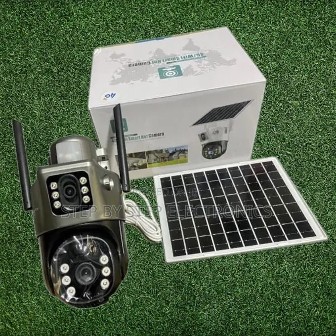 Smart Auto Tracking 4g Dual Lens Solar Camera 360° PTZ Outdoor Use