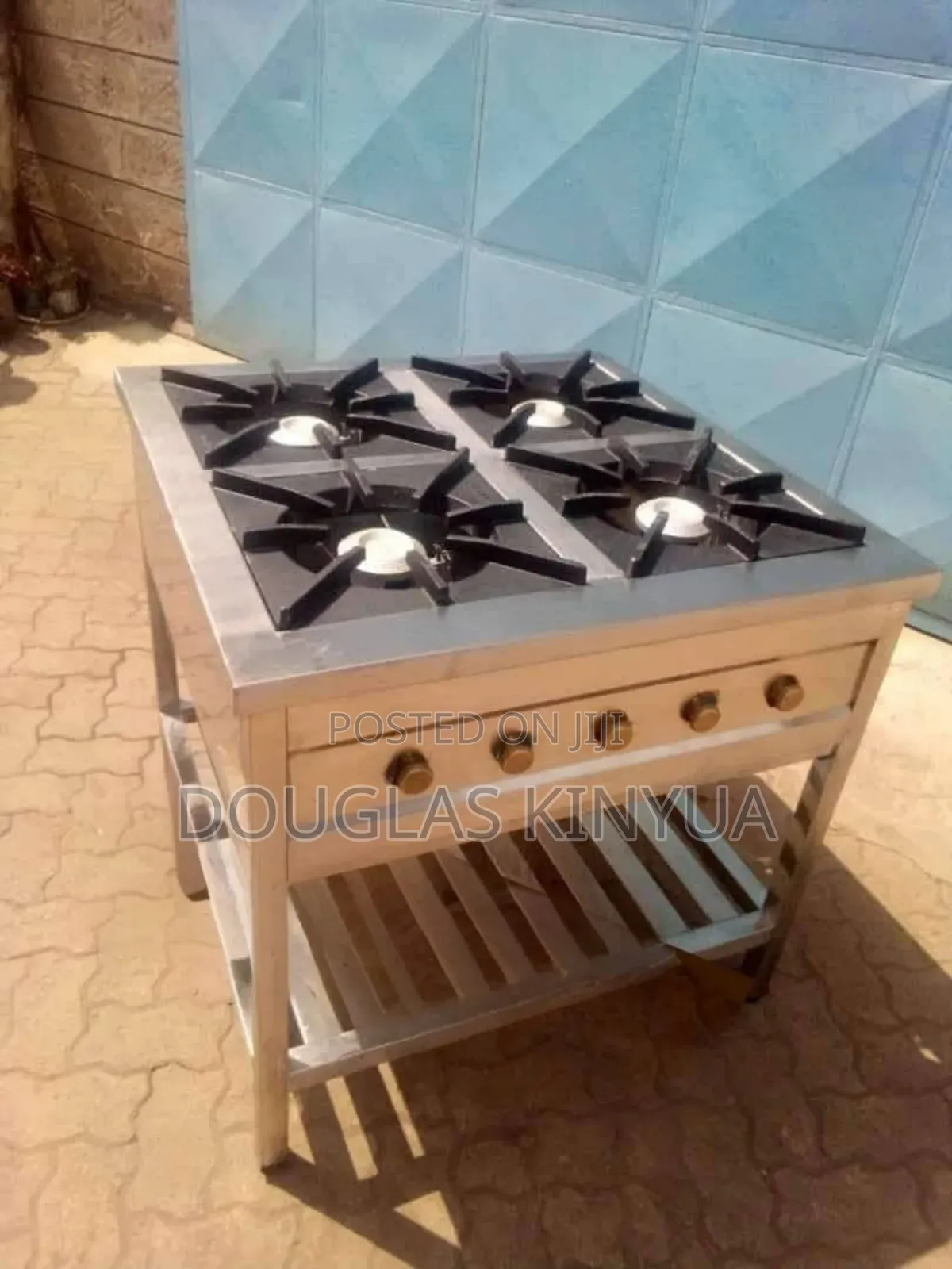 Stainless Steel Commercial 4burners Gas Cooker ( Gas Cooker):