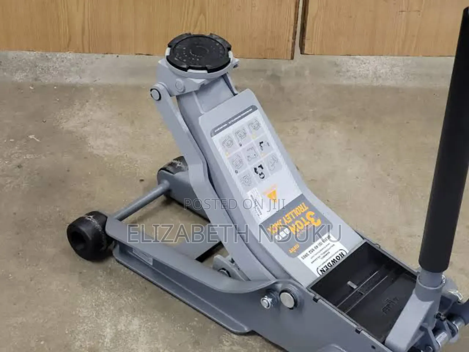 Swivel Wheel Trolley Jack