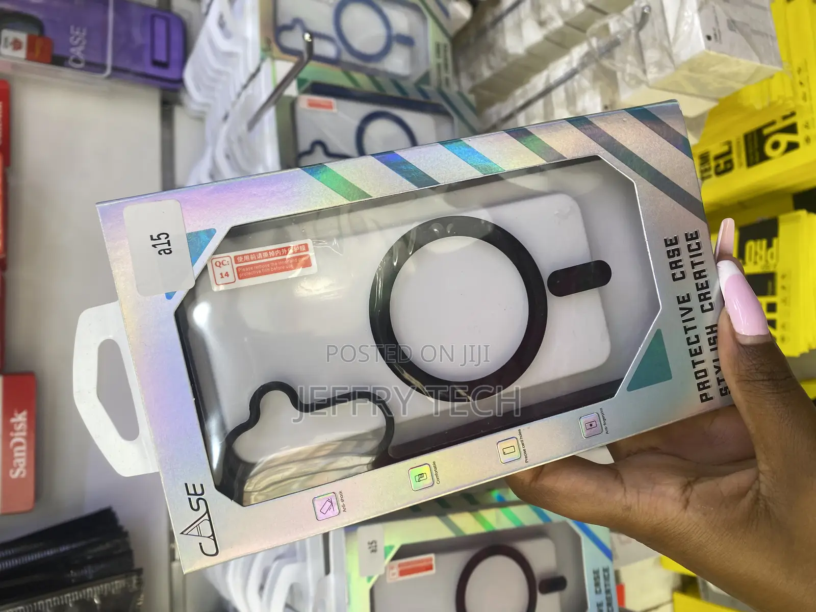Hawder Case for Samsung Galaxy A15 Compatible With Magsafe