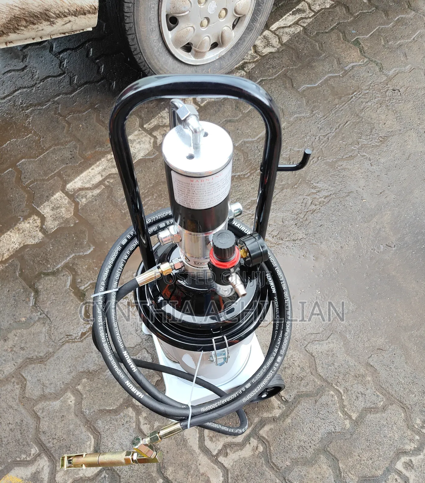Pneumatic Grease Bucket 13kgs